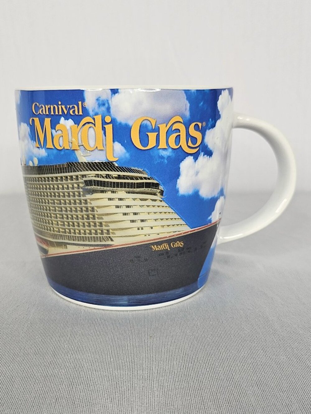 Carnival Mardi Gras Mug | Carnival Cruise Line Coffee Cup